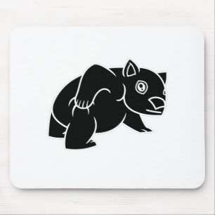 Alfombrilla De Ratón Wombat es lindo