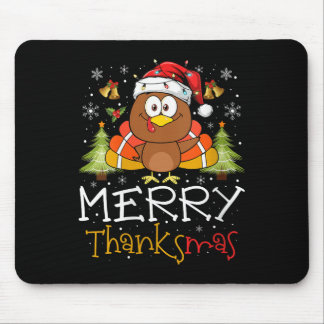 Alfombrilla De Ratón Womens Funny Thanksmas 2025 Merry Thanksmas Thanks