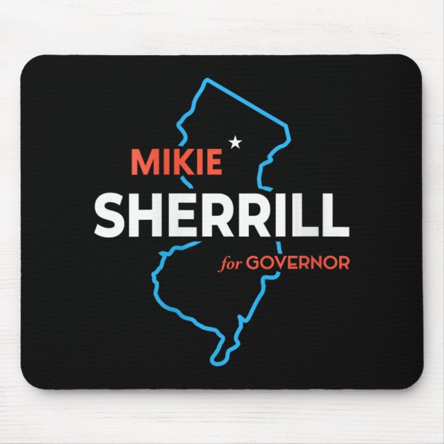 Alfombrilla De Ratón Womens Mikie Sherrill New Jersey Governor Election (Frente)
