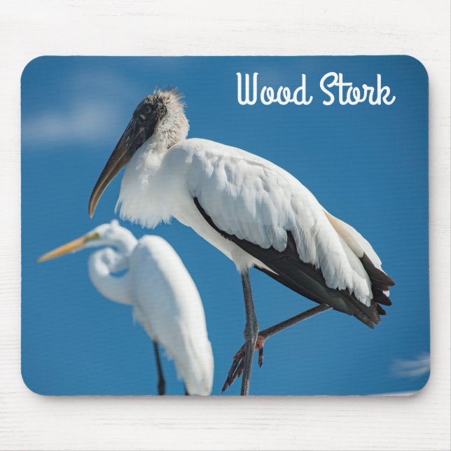 Alfombrilla De Ratón Wood Stork (Frente)
