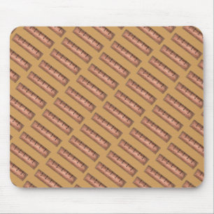 Alfombrilla De Ratón Wooden Ruler Math Teacher Regalo Almohadilla del r