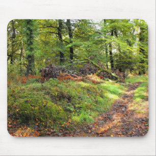 Alfombrilla De Ratón Woodland en octubre