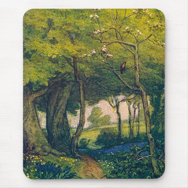 Alfombrilla De Ratón Woodland Path Mousepad (Frente)