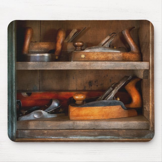 Alfombrilla De Ratón Woodworker - Herramientas de Cabinetmaker (Frente)