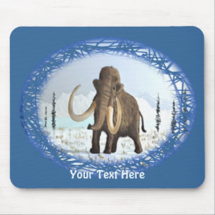 Alfombrilla De Ratón Wooly Mammoth