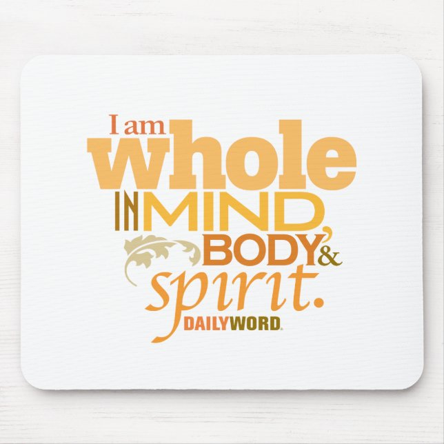 Alfombrilla De Ratón WORD® DIARIO "integridad" Mousepad (Frente)