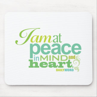 Alfombrilla De Ratón WORD® DIARIO "paz interna" Mousepad