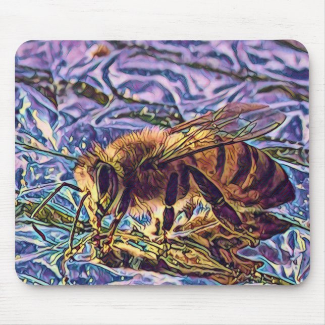 Alfombrilla De Ratón Worker Bee Mousepad (Frente)