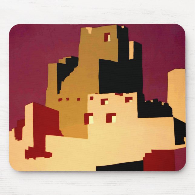 Alfombrilla De Ratón WPA del Suroeste del Pueblo WPA Nacional (Frente)