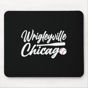 Alfombrilla De Ratón Wrigleyville Chicago Baseball American