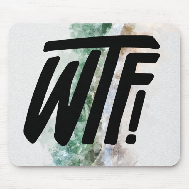 ALFOMBRILLA DE RATÓN WTF (Frente)