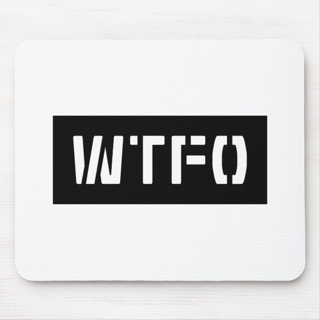 ALFOMBRILLA DE RATÓN WTFO (Frente)
