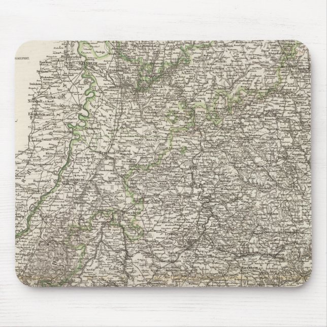 Alfombrilla De Ratón Wurtemberg, Baden (Frente)