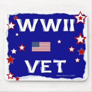 Alfombrilla De Ratón WWII Vet - En Honor - Mousepad
