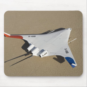 Alfombrilla De Ratón X-48B mezcló el vehículo aéreo acobardado cuerp