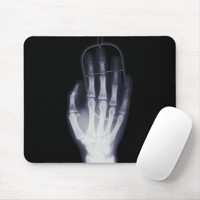 Alfombrilla De Ratón X-Ray Skeleton Hand Xray (Con ratón)