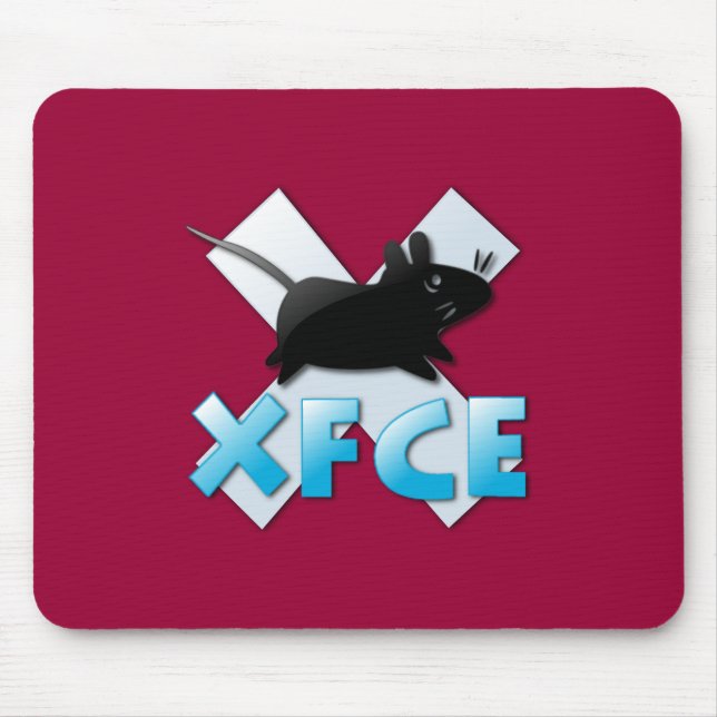 Alfombrilla De Ratón Xfce Linux Mousepad (Frente)