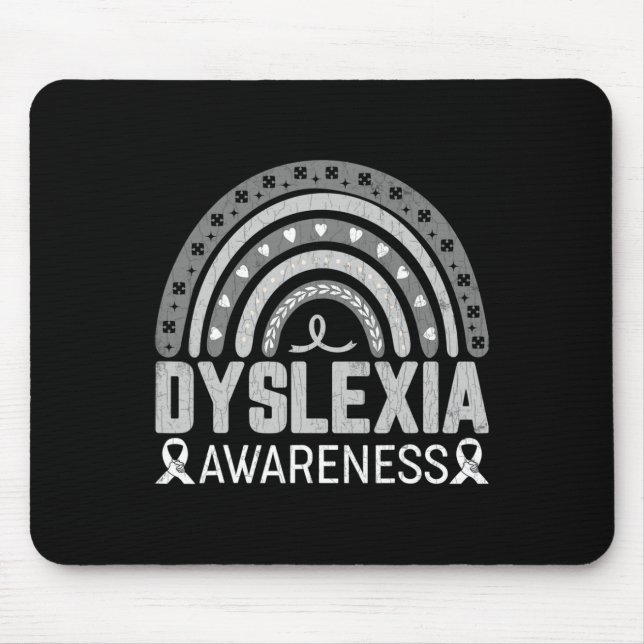 Alfombrilla De Ratón Y leer Gráfica divertida de sensibilización sobre  (Frente)