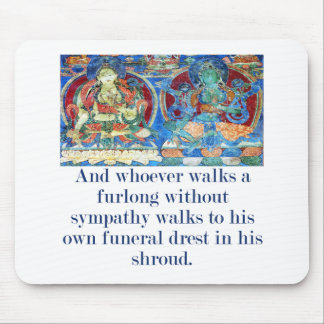 Alfombrilla De Ratón Y quien quiera que camine un furlong - Cita de com