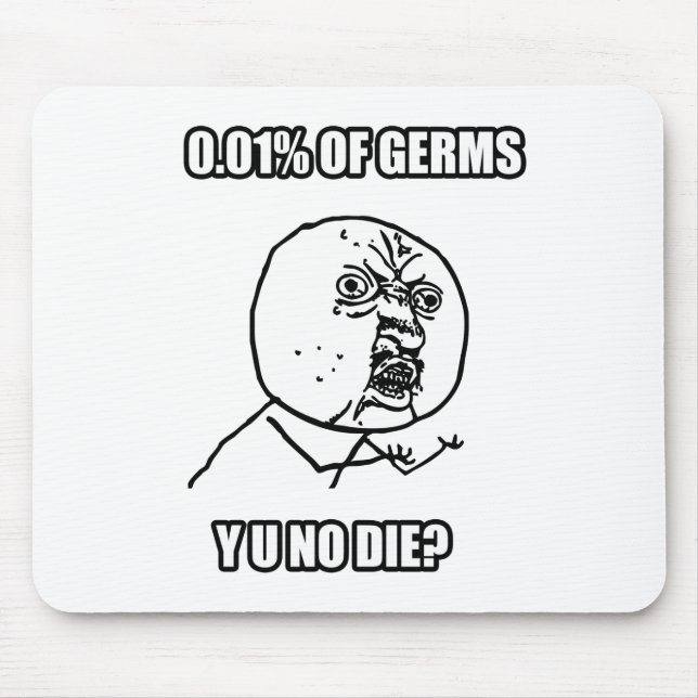 Alfombrilla De Ratón Y U NINGÚN individuo Meme (Frente)