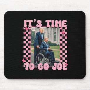 Alfombrilla De Ratón Ya es hora de que Joe Funny Trump 2024