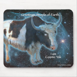 Alfombrilla De Ratón Yacs cósmicos