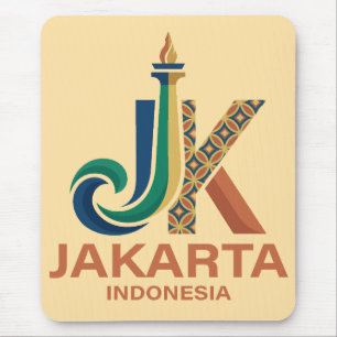 Alfombrilla De Ratón Yakarta Indonesia Sudeste Asiático
