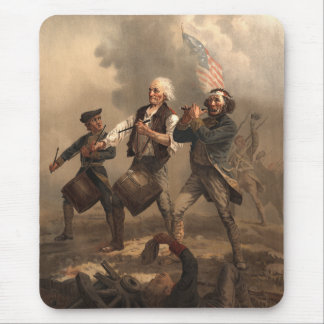 Alfombrilla De Ratón Yankee Doodle y Espíritu de 1776 Guerra de la Revo