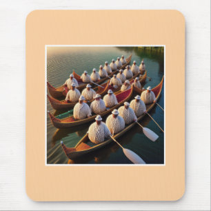 Alfombrilla De Ratón Yarnball Rowing