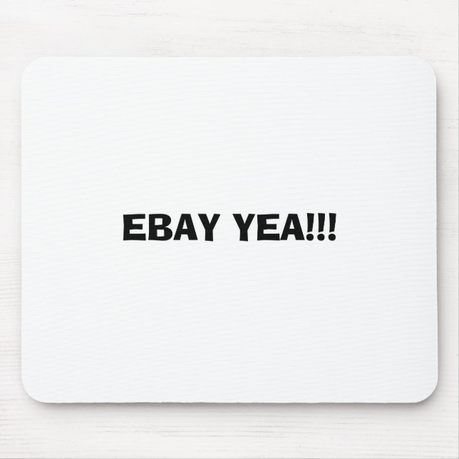 ALFOMBRILLA DE RATÓN ¡YEA DE EBAY!!! (Frente)