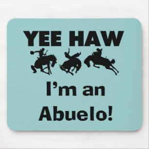 Alfombrilla De Ratón Yee Haw soy un Abuelo camisetas y regalos