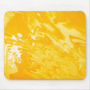 Alfombrilla De Ratón Yellow Abstract Painting Abstract Art Abstract Bac
