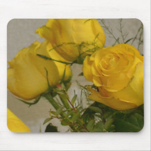 Alfombrilla De Ratón Yellow Roses