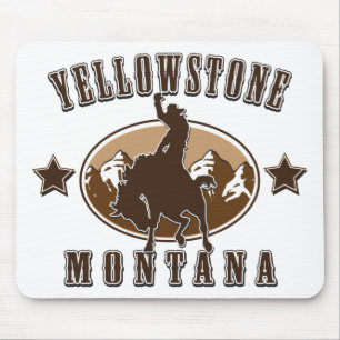 Alfombrilla De Ratón Yellowstone-Montana