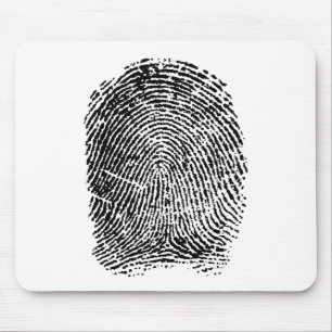 Alfombrilla De Ratón yema del dedo
