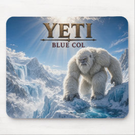 Alfombrilla De Ratón Yeti Azul Col Dark Realism