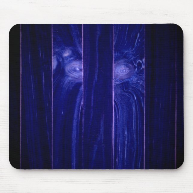 Alfombrilla De Ratón Yeti Face en la tasa de madera (Frente)