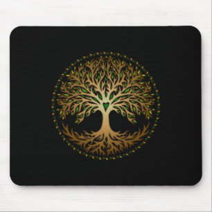 Alfombrilla De Ratón Yggdrasil, Celta, Árbol, Vida, Norse, Mitología,