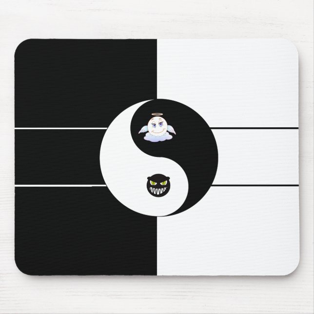 Alfombrilla De Ratón Yin Yang (Frente)