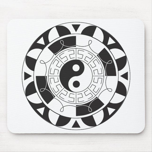 Alfombrilla De Ratón Yin Yang Madolin (Frente)