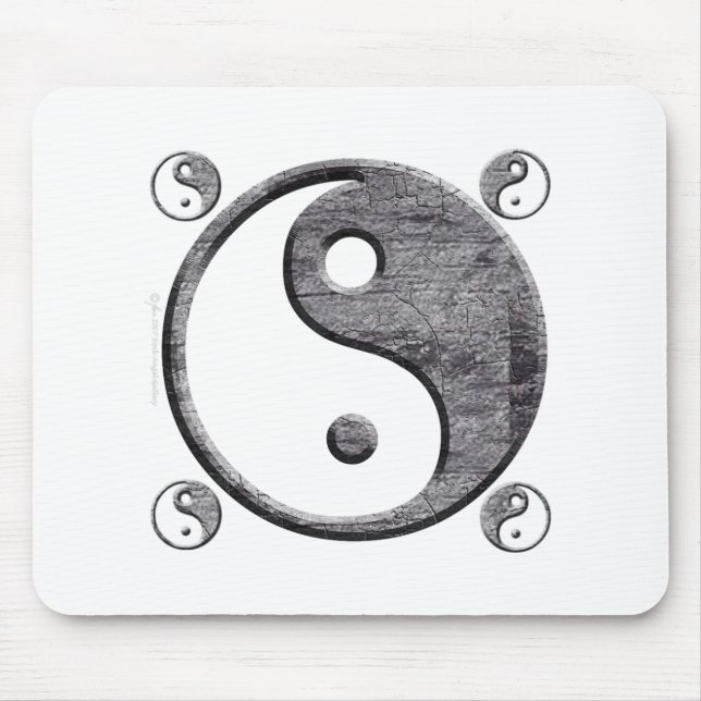 Alfombrilla De Ratón Yin Yang Mousepad (Frente)