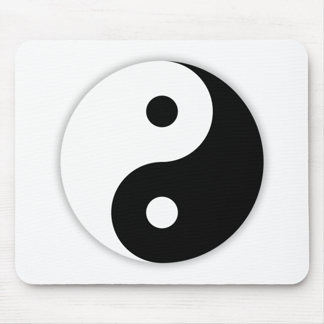 Alfombrilla De Ratón Ying y Yang (Frente)