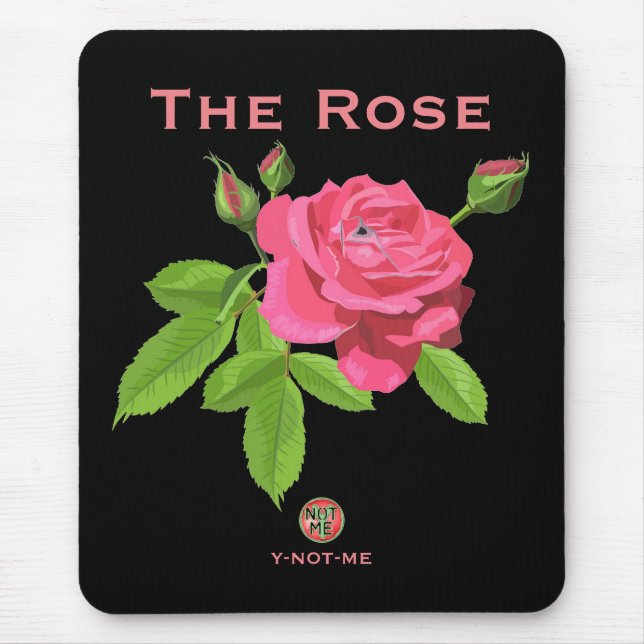 ALFOMBRILLA DE RATÓN YNOTME EL ROSA (Frente)