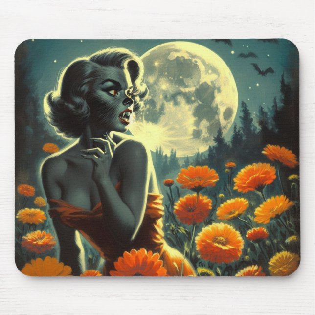 Alfombrilla De Ratón Yo Era Un Joven Werewolf (Frente)