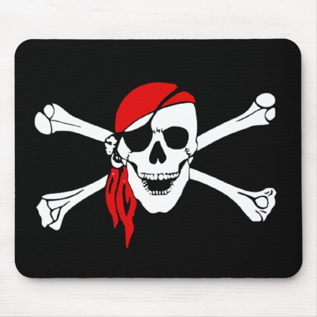 Alfombrilla De Ratón Yo Ho Pirate Mousepad (Frente)
