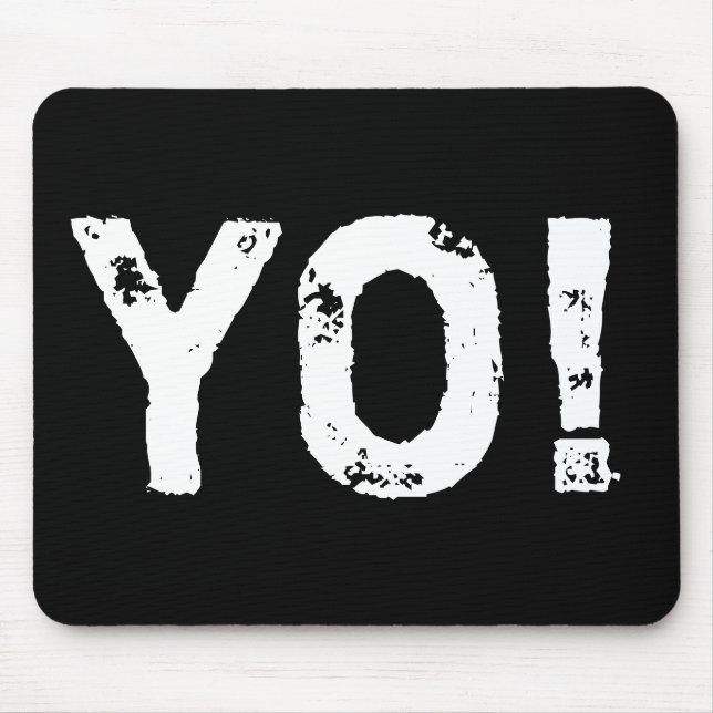 Alfombrilla De Ratón ¡YO! Mousepad (Frente)