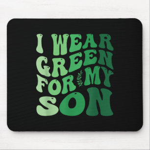 Alfombrilla De Ratón Yo Uso Green Para Mi Hijo Conciencia De La Salud M
