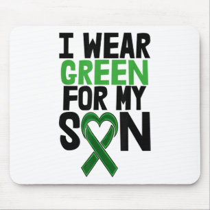 Alfombrilla De Ratón Yo Uso Green Son Tees Stigma Con Conciencia De Sal