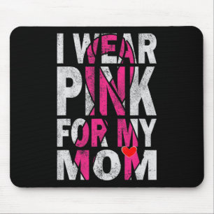 Alfombrilla De Ratón Yo uso rosa para mi madre el examen de concienciac