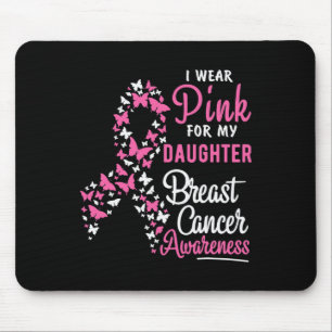 Alfombrilla De Ratón Yo Uso Rosa Para Mis Hijas Conciencia De Cáncer De
